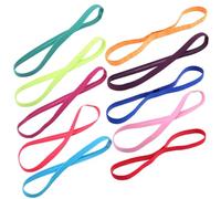 VILLFUL 10PCS Elastic Sports Headbands for Women Candy Color Hair Bands Non Slip Yoga Headwraps for Gym Running Basketball and Everyday Wear