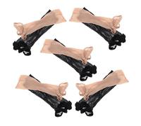 VILLFUL 10pcs Elastic Wig Net Cap for Women High Stretch Mesh Dome Hair Net for Secure Fit Comfortable Bald Head Cap for Long Hair for Daily Use Parties and Performances