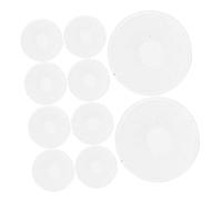 VILLFUL 10Pcs Handheld Kaleidoscope Lens Kit Transparent Plastic Prism Filters for Optical Photography Special Effects Portable DIY Accessories