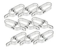 VILLFUL 10Pcs Heavy Duty Iron Wire Rope Tensioners Steel Cable Tightener Rust Resistant for Wire Ropes and Cables with Stable Installation and High Impact Resistance