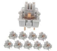 VILLFUL 10pcs Linear Mechanical Keyboard Parts for Gaming Keyboards Easy to Install Enhanced Stability and Typing