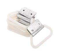 VILLFUL 10pcs Outdoor Trash Can Pull Handles Metal Replacement Bin Handles for Waste Buckets Iron Toolbox Accessory