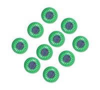 VILLFUL 10pcs Pigeon Nesting Basin Durable Bird Egg Breeding Bed for Home Farm Use Breathable Washable Pigeon Supplies for Parrots Doves
