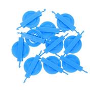 VILLFUL 10pcs Plastic Single Pulley Teaching Aid Kit for Mechanics Physics Experiments Educational Pulley System School Supplies Safe for Student Learning