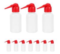 VILLFUL 10PCS Plastic Squeeze Bottles with Narrow Mouth and Scale Labels Lab Safety Wash Bottles for Precise Liquid Dispensing Eyelash Extension Rinse Succulent Watering Medical and