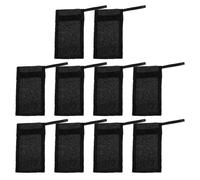 VILLFUL 10Pcs Soap Foaming Nets Mesh Pouch for Shower Exfoliating Soap Saver Bags with Drawstring Travel-Friendly Facial and Body Cleansing Foaming Bags