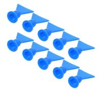 VILLFUL 10pcs Wavy Glue Gun Tip Flat Nozzle for Sealant Silicone Fits Hose Glue Dispenser Precision Applicator for Windshield Repair and Window Installation