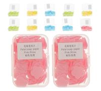 VILLFUL 12 Boxes Portable Hand Washing Soap Sheets Scented Disposable Mini Bath Soap Paper Outdoor Travel Adults