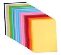 VILLFUL 120 Sheets Colored Craft Paper Assorted Colors Cardstock for Paper Crafts DIY Origami Lightweight for School Art Projects
