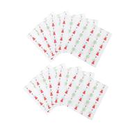 VILLFUL 120pcs Disposable Christmas Dinner Napkins with Unique Bell Design Absorbent Paper Serviettes for Holiday Parties and Gatherings Vibrant Fade Resistant Retro Tableware for Festive