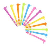 VILLFUL 12pcs Cartoon Thumbs up Ballpoint Pens Set, 0.7mm Small Short Novelty Pens for Students and Teens, Portable Hand Gesture Design for Office and School Use