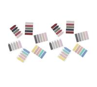 VILLFUL 12pcs Multi-color Adhesive Memo Pads with Arrow and Flat Head Tabs Self-stick Notepads for Classification Note Taking and Office Organization Lightweight Portable Design