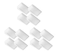 VILLFUL 12pcs Transparent Furniture Leveling Shims Wedge Table and Bed Stabilizers Home Improvement DIY Levelers for Uneven Surfaces and Cabinet Doors
