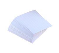 VILLFUL 150 Pcs Lined Index Cards Ruled Note Cards for Office and Study 150 Sheets for Students’ English Vocabulary and Message Writing Random Color