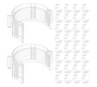 VILLFUL 150pcs Sewing Machine Bobbin Clips Small Thread Clamps Bobbin Holder Organizer for Embroidery DIY Craft Thread Storage