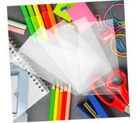 VILLFUL 150Pcs Transparent Banknote Sleeves Money Envelopes Cash Savings Organizer Anti-wear Paper Money Bags for Collecting and Displaying Currency