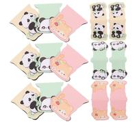 VILLFUL 15pcs Magnetic Bookmarks Pack with Cute Cartoon Art Designs Lightweight and Portable Book Marks for Teens Students and Book Lovers Decorative Reading Clips with Mixed Styles