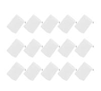VILLFUL 15pcs Soap Mesh Bags for Shower with Drawstring Reusable Foaming Soap Pouches for Men Women Dense Lather Boost and Exfoliating Scrub Bags White Mesh for Household and Hotel Use