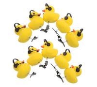 VILLFUL 15pcs Yellow Duck Hair Clips for Lightweight Cartoon Animal Barrettes Fun Summer Party Hair Accessories Festive Decoration for Women