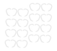 VILLFUL 16 Pairs Adjustable Ear Corrector Silicone Auricle Protrusion Shaper Comfortable Ear Support for Newborns and Versatile Fit for Growing
