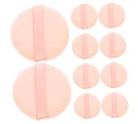VILLFUL 16pcs Cotton Powder Puff Soft Velour Face Makeup Pads for Loose Powder Application Washable Cosmetic Tool