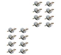 VILLFUL 16sets Bird Cage Screw Kit for Easy Installation of Perches and Accessories Compatible with Guinea Pigs Hamsters and Pets Fixing Screws and Nuts for Bird Cages
