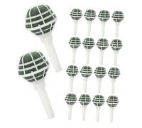 VILLFUL 18pcs Floral Holder for Wedding Bouquets DIY Bridal Handle with Water Absorbing Core Lightweight Design for Easy Arrangement and Hydration for All Wedding Themes