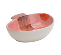 VILLFUL 1pc Ceramic Pet Bowl Cute Mushroom-shaped Feeding Basin for Dogs and Cats Safe and Sturdy Design for Pets Easy to Clean and Prevents Spills