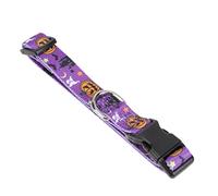 VILLFUL 1pc Halloween Themed Pet Collar for Dogs and Cats Cute Design Comfortable Material and Lightweight for Festive Outdoor Activities