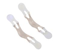 VILLFUL 1pc Silicone Face Lifting Mask Light Grey Chin Strap for Double Chin Reduction Reusable Skin Types Enhances Facial Contours Promotes Circulation