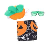 VILLFUL 1set Decorative Pet Headwear for Halloween Adorable Cat Eyewear Wear-resistant Bandana Comfortable and Costume Accessories for Dogs and Cats for Festive Celebrations