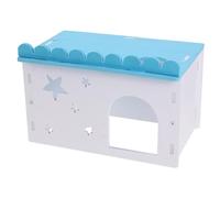 VILLFUL 1set Hamster Nesting House Small Animal Hideout Pet Rat Playing Hut Healthy Hamster Habitat