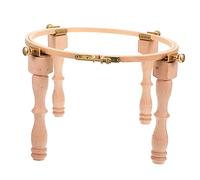 VILLFUL 1Set Wooden Embroidery Stand Cross Stitch Embroidery Frame Rack for Needlework Crafting and Sewing Projects Ideal for Embroidery Hoops and Cross Stitch Supplies