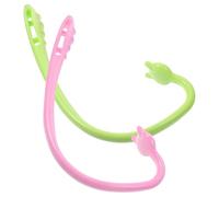 VILLFUL 2 Pcs Acupoint Massage Hooks Deep Back and Neck Massager Sticks Multi-Functional Tool for Waist Muscle and Trigger Point Therapy Random Color