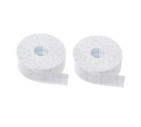 VILLFUL 2 Rolls Breathable Sweat Absorption Pads Collar Protector Stickers Non-woven Fabric Soft Sweat-absorbing Patches for Shirt Neckline Guard White Random Color