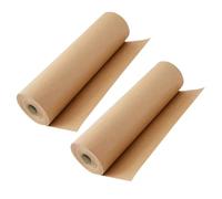 VILLFUL 2 Rolls Brown Paper Wrapping Versatile DIY present Wrapping Paper for Birthdays Festivals Crafting Decoration for present Boxes Flowers and More