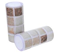 VILLFUL 2 Rolls Plaid Border Sticker Wall Bulletin Board Strips Classroom Display Borders Bulletin Board Tape for Teachers for Office Pvc