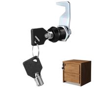VILLFUL 2 Sets Tubular Cam Lock with Keys for Rv Storage Toolbox Drawer and File Cabinet Security Robust Construction Keyed Access Control Easy Quick