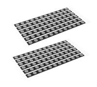 VILLFUL 2 Sheets Reflective Markers High Visibility Scanning Markers for Optical Scanners Precision Dots round Accurate for Scanning