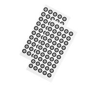 VILLFUL 2 Sheets Scanner Reflective Marker Points High-reflective Film Markers for Precise Scanning Inner Outer Architecture and Engineering