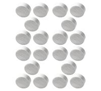 VILLFUL 20 Pcs Disposable Compressed Face Towels for Travel, Portable Compressed Towel Tablets, Lightweight Facial Cloths for Camping and Outdoor Use