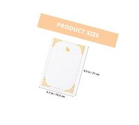 VILLFUL 20 Sheets Vintage Letter Writing Paper Lined Decorative Stationery for Invitations and Emotional Expression Classic Thickened Chinese Style