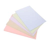 VILLFUL 200 Sheets Colored Cardstock Paper for Printing Tone Assorted Five Colors Bright Visual Impact for Advertising Creative Folding Office and Household Printer Compatible