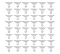 VILLFUL 200pcs 19mm PVC Removable Suction Cups Pads, Glass Table and Window Suckers, Multipurpose Anti-Collision Suction Pads for Home Kitchen Bathroom Use