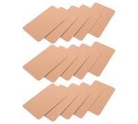 VILLFUL 200pcs Blank Rectangular Kraft Paper Index Cards Study Flash Cards for Language Learning Business Notes DIY Holiday Greetings School and Office Use
