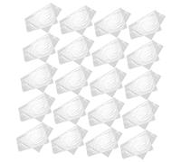 VILLFUL 200pcs Heat Shrink Wrap Pvc Bags for Cellophane Wrap Packaging Fresh Keeping Sealing