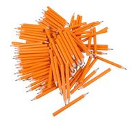 VILLFUL 200pcs Mini Pencils Bulk Yellow Sturdy Preschool Writing Practice Pencils for Easy-grip School Classroom for Early Learners and Fun Activities