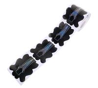 VILLFUL 200pcs Nail Art Paper Trays Sticky Forms for Builder Gel Nail Extension Acrylic Tips Guide Adhesive Models for Manicure Salon Use