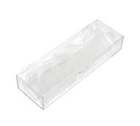 VILLFUL 200pcs Transparent Fake Nail Tips Extra Long Full Cover False Nail Covers Water Drop Shape Manicure False Art Supplies for