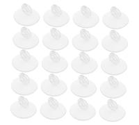 VILLFUL 20pcs Aquarium Oxygen Hose Fixator Suction Cups Oxygen Pump Clips for Fish Tank Tubing Easy Installation and Replacement Accessories